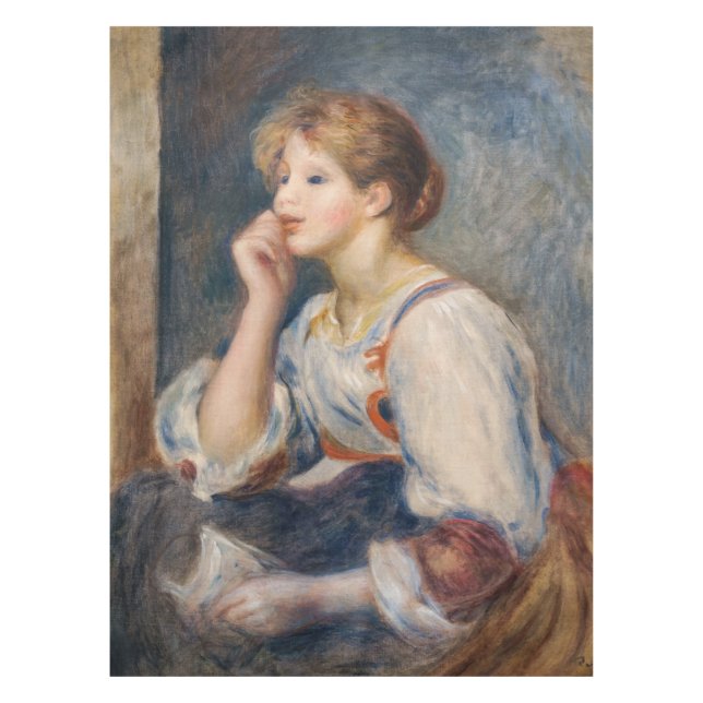 Pierre-Auguste Renoir - Woman with a Letter Tablecloth (Front)