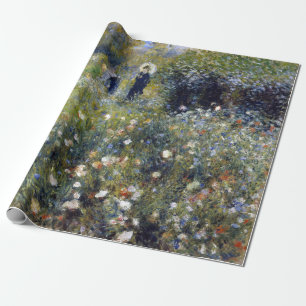 Pierre-Auguste Renoir Woman with a Parasol Wrapping Paper