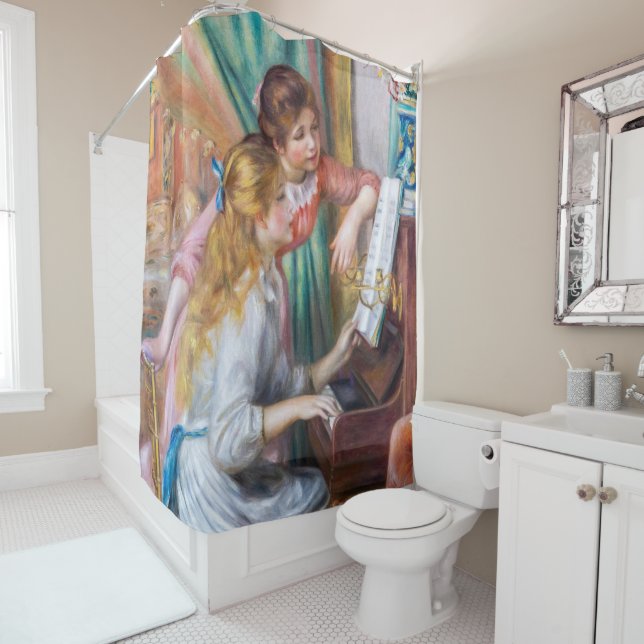 Pierre Auguste Renoir - Young Girls at the Piano (In Situ)