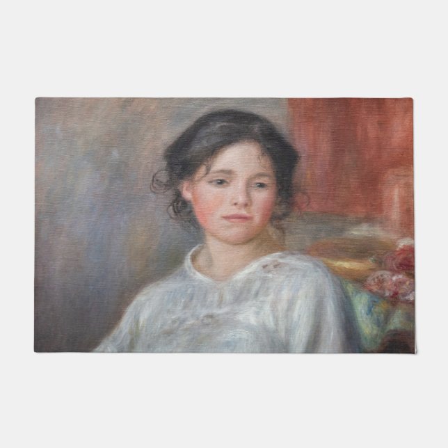 Pierre-Auguste Renoir - Young Woman Seated Doormat (Front)