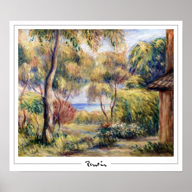 Pierre-Auguste Renoir Zedign Art Poster #372 (Front)