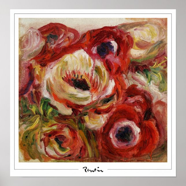 Pierre-Auguste Renoir Zedign Art Poster #474-3 (Front)