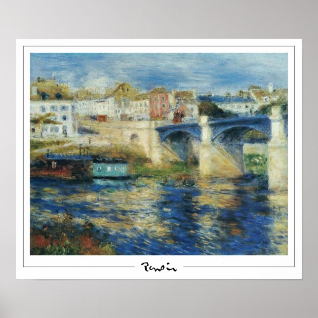 Pierre-Auguste Renoir Zedign Art Poster #563-3 (Front)