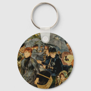 Pierre-Auguste Renoir's The Umbrellas (1883) Keychain