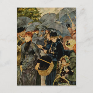 Pierre-Auguste Renoir's The Umbrellas (1883) Postcard