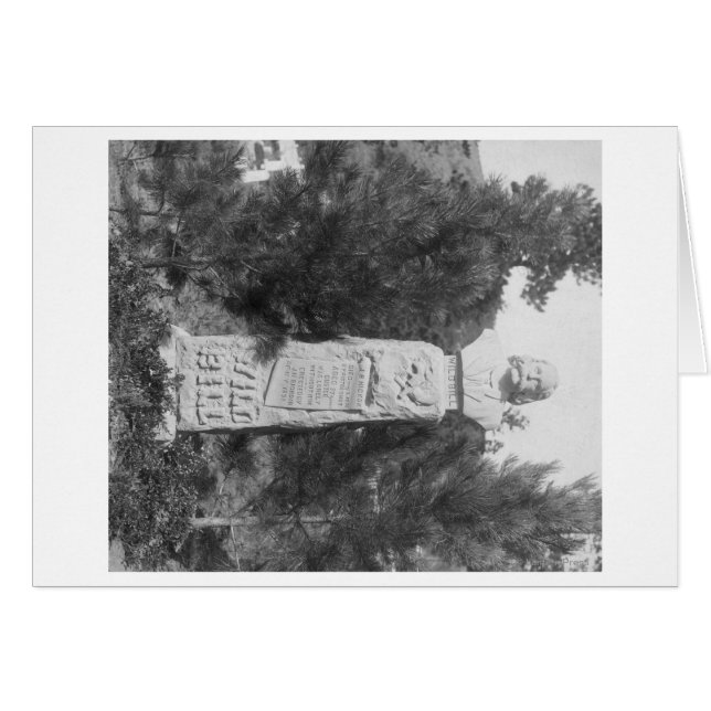 Pierre de tête de Wild Bill Hickock's Grave Photog (Devant horizontal)