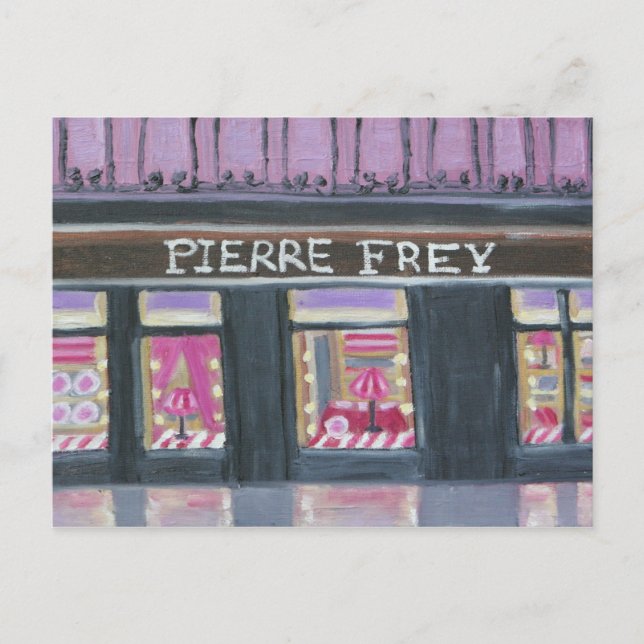 Pierre Frey Window Display Postcard (Front)