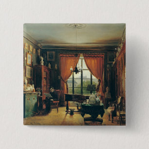Pierre-Joseph-Guillaume Zimmermann 2 Inch Square Button