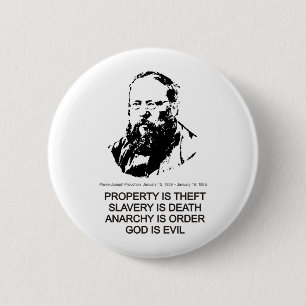 Pierre-Joseph Proudhon 2 Inch Round Button