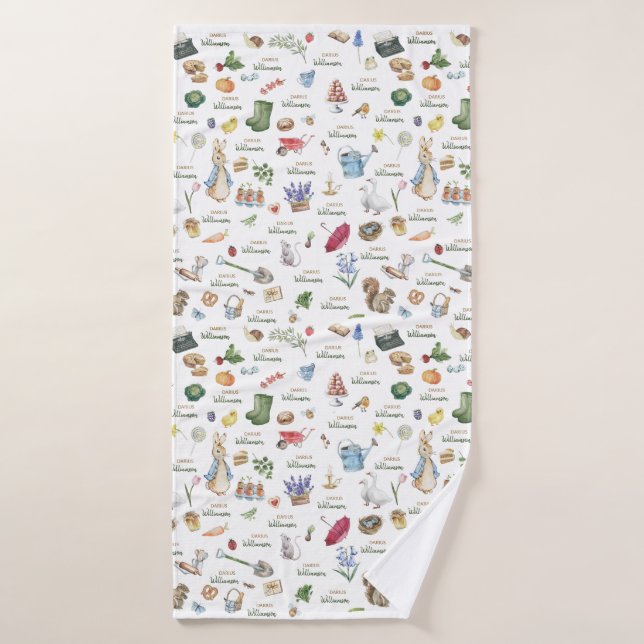 Pierre le lapin (Serviette de bain)