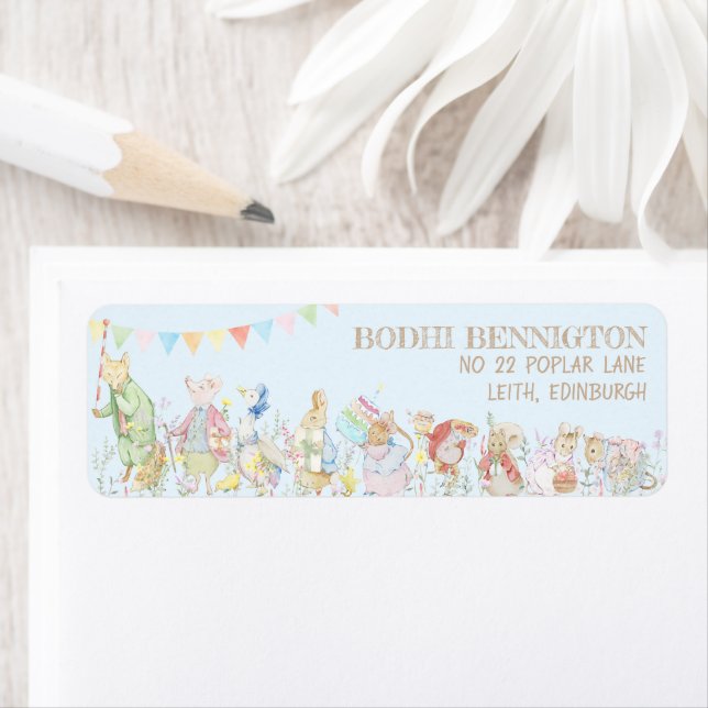 Pierre le lapin Premier anniversaire (En situation)