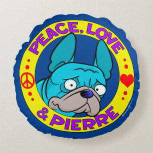 Pierre Logo Throw Pillow