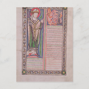 Pierre Lombard Bishop of Paris Postcard