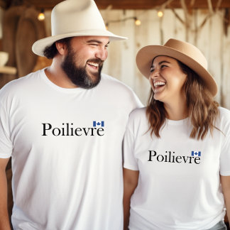 Pierre Poilievre Official Canadian Flag T-Shirt