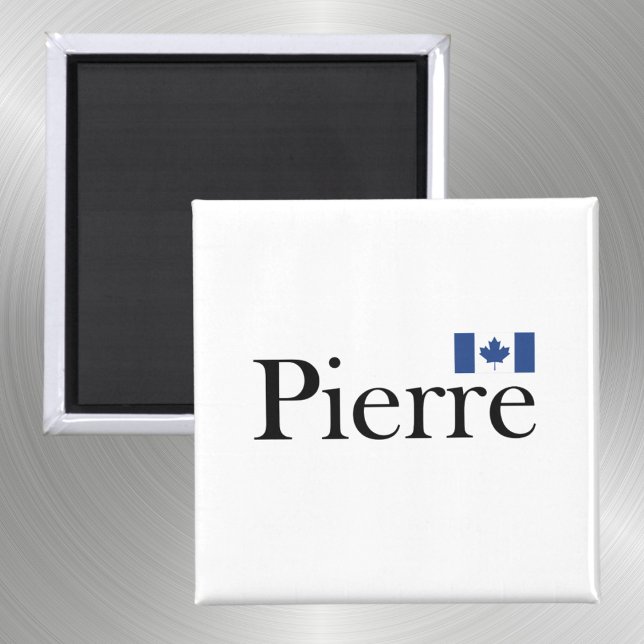 Pierre Poilievre with Official Canada Flag Magnet (Creator Uploaded)