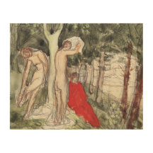 Pierre Puvis de Chavannes Famous Painting Bathers