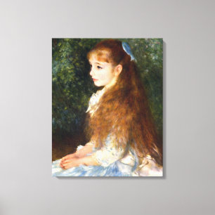 Pierre Renoir - Irene Cahen d Anvers Canvas Print