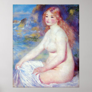 Pierre Renoir - The blonde bather Poster