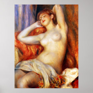 Pierre Renoir - The sleeping Poster