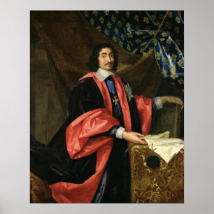 Pierre Seguier  Chancellor of France, c.1668 Poster