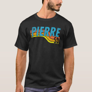 Pierre South Dakota Vintage 70s 80s Retro Style Me T-Shirt