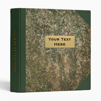 Pierre verte Classeur personnalisé 1 pouce