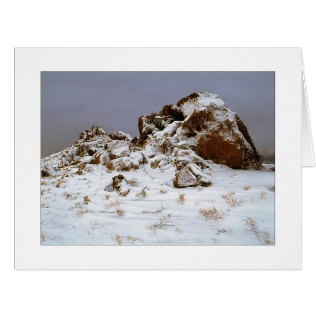 "Pierres de neige" (Devant horizontal)