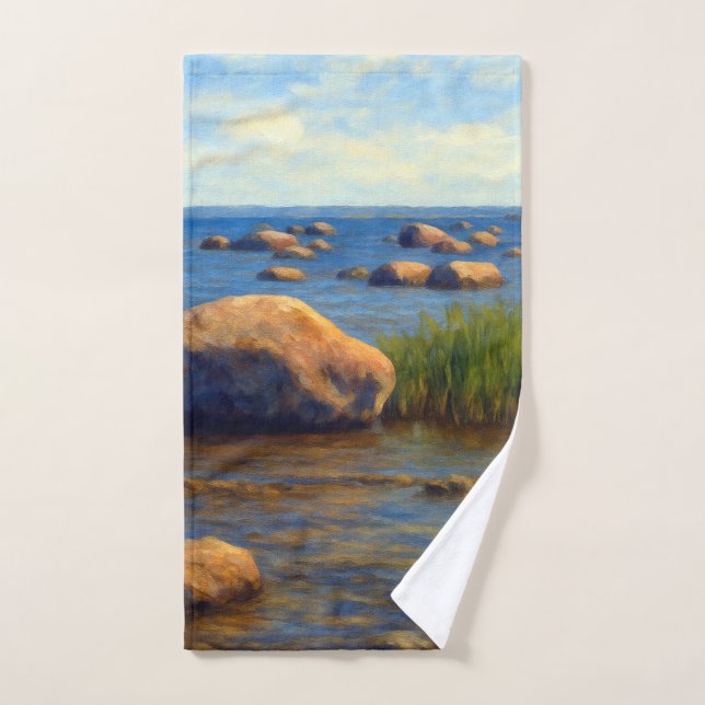 Pierres de Vormsi (Serviette à main)