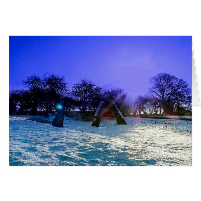 Pierres debout (Devant horizontal)