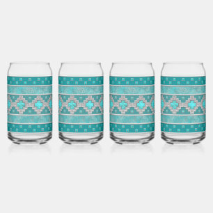 Pierres Turquoise Sud-Ouest Motif géométrique