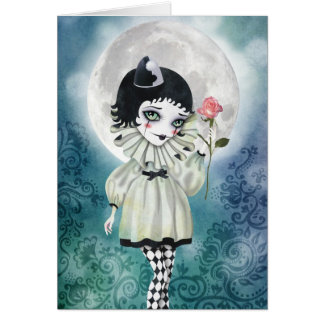 Pierrette sous les cartes glaciales de lune
