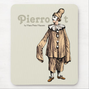 Pierrot by Hans Peter Hansen CC0121 Mouse Pad