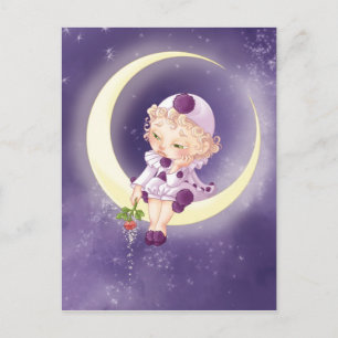 Pierrot Postcard