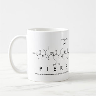 Piers peptide name mug