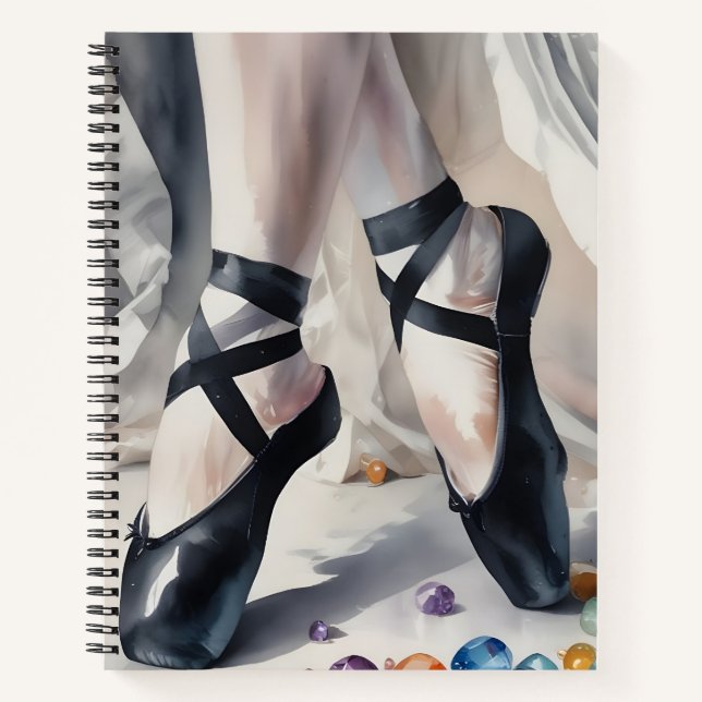 Pies que Bailan Notebook (Front)