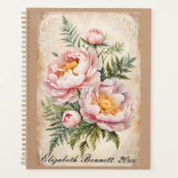 Pies roses et dentelle Vintage