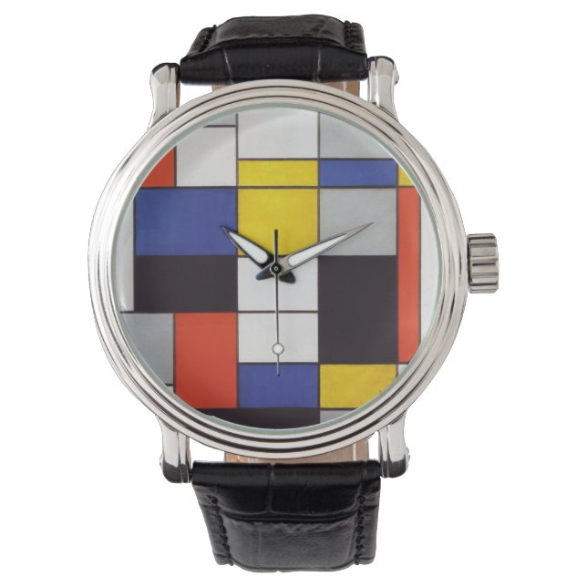 PIET MONDRIAAN - Compositon A 1923 Watch (Front)