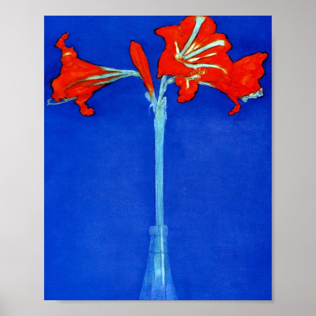 Piet Mondrian Amaryllis Poster (Front)