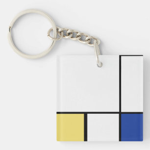 Piet Mondrian - Composition Abstrait géométrique