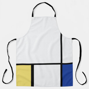 Piet Mondrian - Composition Geometric Abstract Apron