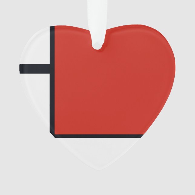 Piet Mondrian - Composition Geometric Abstract Ornament (Front)