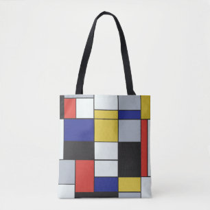 Piet Mondrian - Composition Geometric Abstract Tote Bag