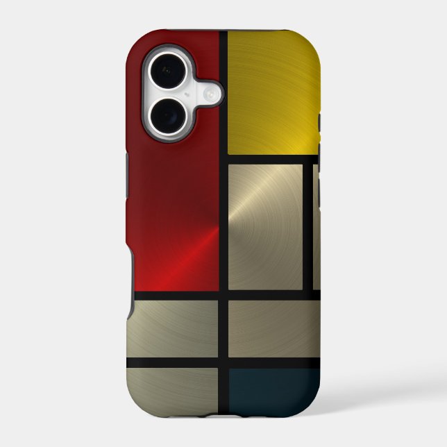 Piet Mondrian Composition (Goldl) (Back)