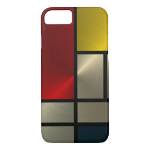 Piet Mondrian Composition (Goldl) Case-Mate iPhone Case