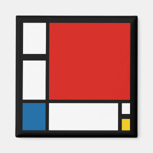 Piet Mondrian, Composition ii Magnet