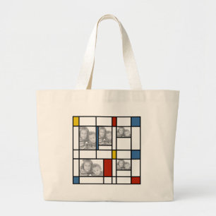 Piet Mondrian Inspired Photo Template Bag