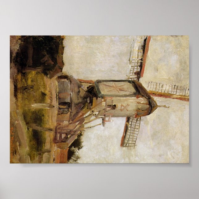 Piet Mondrian Modern Art Poster (Front)