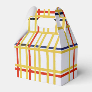 Piet Mondrian New York City I Abstract Art Favor Box