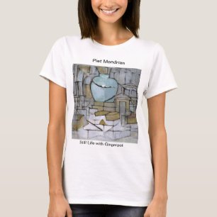 Piet Mondrian Painting Still Life with Gingerpot T-Shirt