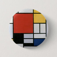 Piet Mondrian Red Blue Yellow Abstract Art